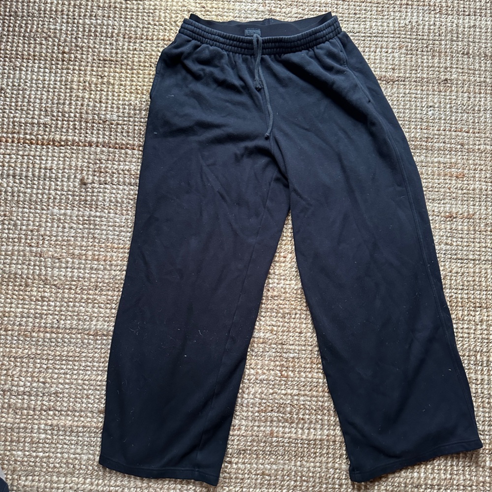SKIMS CLASSIC STRAIGHT LEG PANT  Black Women's Pants